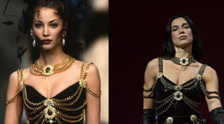 Storia dell'iconico vestito con catene di Chanel, da Christy Turlington a Dua Lipa