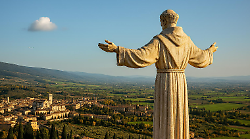 Una statua colossale di San Francesco per Assisi: il monumento per omaggiare il Poverello a 800 anni dalla morte