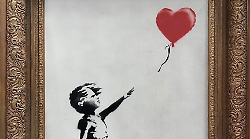 Banksy ad Assisi, 35mila visitatori in tre mesi e un virtual tour per scoprire la mostra da casa

