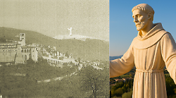 L'idea della maxi statua di San Francesco? C'è chi l'aveva già proposta sul Subasio nel 2019