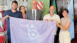 Gualdo Tadino, la prima in Umbria a ricevere la bandiera Lilla