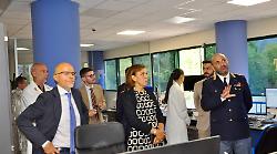 Terni, il prefetto Antonietta Orlando visita le sale operative di Questura, Arma dei Carabinieri, Guardia di Finanza e Vigili del fuoco