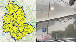 Ancora allerta meteo gialla in Umbria: alto rischio di temporali e venti forti. Quando scatta e le previsioni