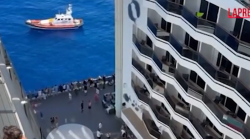 Nave crociera Msc in avaria al largo di Ponza: 8.500 persone a bordo