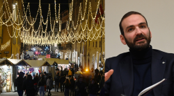 Piano luminarie per il Natale a Perugia, non pagheranno i commercianti. Eventi per capodanno con la Regione 