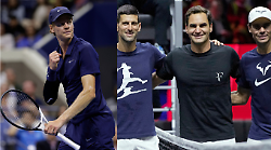 Jannik Sinner batte un nuovo record e raggiunge Federer, Nadal e Djokovic