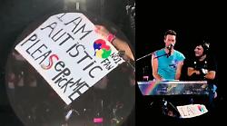 I Coldplay commuovono Wembley: Chris Martin fa salire sul palco un fan autistico e gli dedica Trouble