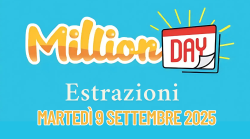 Million Day e Million Day Extra, le estrazioni di oggi martedì 9 settembre: i numeri vincenti