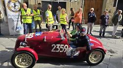 Trecento auto storiche del Gran Premio Nuvolari passano dalle nostra strade, ecco dove. E a Ponte Buriano omaggio ai piloti