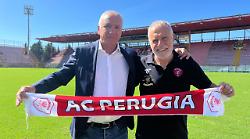 Perugia, il successore di Cangelosi è Piero Braglia. E resta anche Meluso