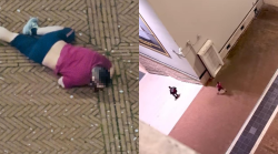 Addetto alla sicurezza aggredito e inseguito in piazza del Bacio a Fontivegge