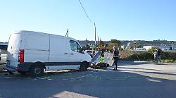 Moto contro furgone a Balanzano, morto il motociclista 