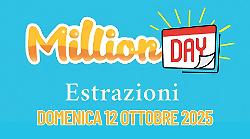 Million Day e Million Day Extra, le estrazioni di oggi domenica 12 ottobre: i numeri vincenti