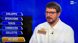 Francesco Maria arriva alla ghigliottina ma non indovina la parola che vale 45mila euro: scopri la prima puntata de L'Eredità
