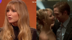 Jennifer Lawrence: "Ho dato da mangiare a Robert Pattinson della spazzatura". E poi racconta una scena imbarazzante di Die, My Love