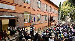 Oltre 200 bambini tornati tra i banchi di scuola del Valentini a Elce: l'inaugurazione con la sindaca Ferdinandi