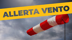Allerta arancione per il forte vento, cittadini avvisati tramite messaggio 