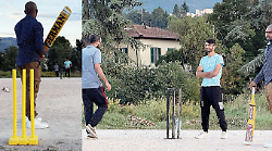 A Foligno si gioca a cricket. Sfida quotidiana tra pakistani: "Quando la palla vola siamo di nuovo a casa"