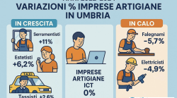 Artigiani in calo, crescono solo estetisti e tassisti