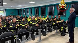 Terni, al comando provinciale dei vigili del fuoco il plauso del direttore regionale Enrico Porrovecchio: "Professionalità, competenza e dedizione"
