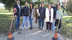 Nour e Red, i pony che portano sorrisi e serenità agli anziani della Muzi Betti di Città di Castello