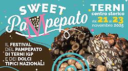 Terni, Sweet Pampepato premia il volto Rai Daniele Persegani e rende omaggio a Gastone Moschin per i 50 anni del film Amici miei 