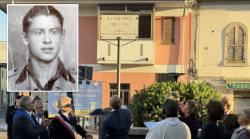 Targa al partigiano Livio Conti, il sindaco Ghinelli: "Ricordare chi ha perso la vita per dare a noi la libertà". Chi era "Cisco"