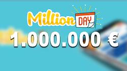 Million Day e Million Day Extra di oggi giovedì 6 novembre: le estrazioni e i numeri vincenti