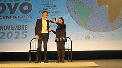 Terni, la regista Cecilia Miniucchi premiata da Sauro Pellerucci con il riconoscimento “Io Sono Una Persona Per Bene”