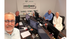 Il Corriere di Arezzo nel 40° anno è tornato nella sede di Corso Italia 205 dove nacque il giornale della città e della provincia