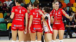 Bartoccini Mc Restauri, che rimonta a Bergamo: successo al tie-break 