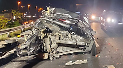 Auto in panne travolta da camion sulla Centrale Umbra: un ferito grave in ospedale