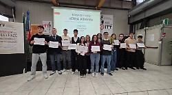 Terni, all'ITT "Allievi Sangallo" premiate le eccellenze per l'anno scolastico 2024/2025