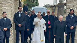 Dalle suore di Montefalco un pranzo da Leone: per il Papa menù tipico e regali a tema agostiniano. "La sua persona è il messaggio di pace più bello"