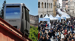 Minimetrò, boom di passeggeri durante Eurochocolate: 170mila in 10 giorni