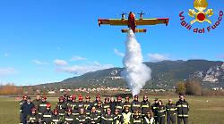 A Terni formati i primi "Direttori operazioni di spegnimento" (D.O.S) dei Vigili del Fuoco. Corso ed esercitazione all'Aviosuperficie Leonardi 