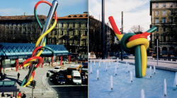 Ago, filo e nodo: la maxi scultura che da 25 anni si erge a Milano e il suo legame con Arezzo che molti non conoscono