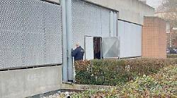 Stop ai bivacchi abusivi nel Cva: sgomberato e schermato con delle grate di ferro per evitare altri accessi irregolari