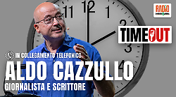 Time Out torna in onda: in collegamento telefonico Aldo Cazzullo