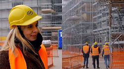 "C'era una volta l'Hotel Gomorra". Sopralluogo della consigliera Scoccia nei cantieri di Ponte San Giovanni