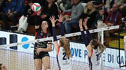 Scandicci troppo forte, la Bartoccini MC Restauri si arrende in 3 set