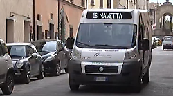 Gubbio, la navetta gratuita del centro si ferma il 25 e il primo dell'anno