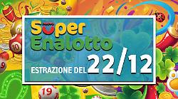 Superenalotto, estrazione straordinaria di oggi luned&igrave; 22 dicembre: i numeri estratti per un jackpot da sogno