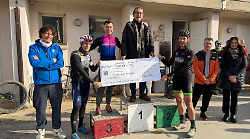 Oltre 200 partecipanti alla Panbrulata per il Chianelli: al ciclodromo gruppi di appassionati di mountain bike, gravel e podismo