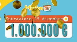 Million Day e Million Day Extra, le estrazioni di oggi luned&igrave; 29 dicembre: i numeri vincenti