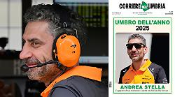 Il Corriere dell'Umbria ha svelato l'Umbro dell'Anno 2025: &egrave; Andrea Stella, Team Principal della McLaren