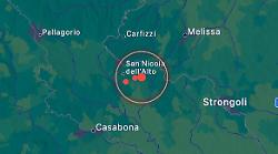 Terremoto a Crotone, scossa di magnitudo 3.7 vicino a San Nicola dell'Alto