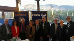 Passaggio della campana al Kiwanis: arriva Ivano Bocchini