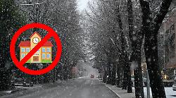 Neve in Umbria, tutti i Comuni che hanno deciso di chiudere le scuole il 7 gennaio