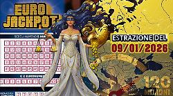 Estrazione Eurojackpot di oggi venerd&igrave; 9 gennaio: i numeri vincenti